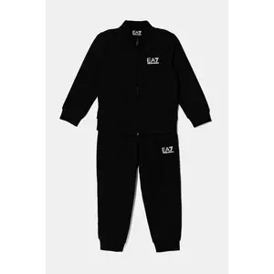 EA7 Emporio Armani trening de bumbac pentru copii imagine