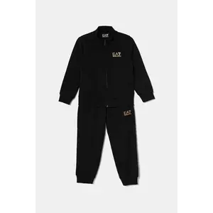 EA7 Emporio Armani trening de bumbac pentru copii imagine