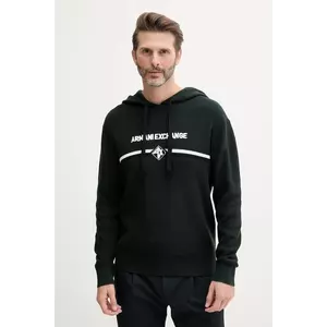 Armani Exchange pulover de bumbac imagine
