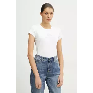 Armani Exchange tricou din bumbac imagine