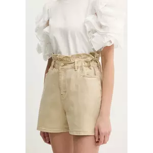 Twinset pantaloni scurti jeans imagine