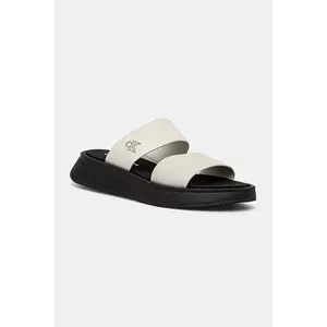 Calvin Klein Jeans papuci SANDAL SLIDE DOUBLE STRAP imagine