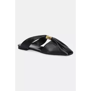 Emporio Armani slapi de piele imagine