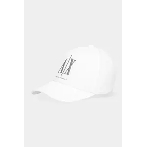 Armani Exchange șapcă de baseball din bumbac imagine