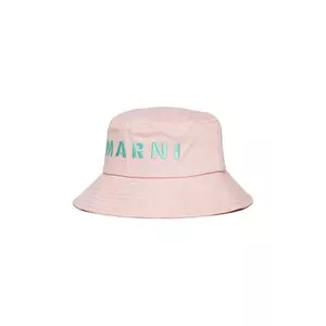 Marni pălărie din bumbac pentru copii MF35B HAT imagine