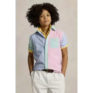 Polo Ralph Lauren camasa de bumbac pentru copii imagine