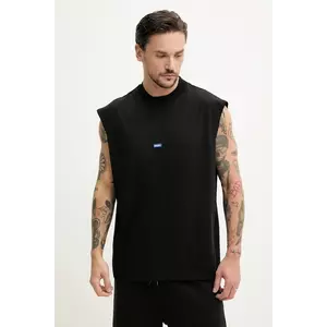 HUGO Blue tricou din bumbac Navertz imagine