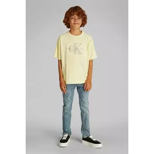 Calvin Klein Jeans tricou de bumbac pentru copii imagine