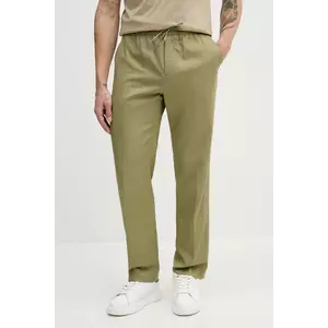 Calvin Klein pantaloni din amestec de in imagine