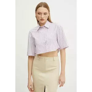 Patrizia Pepe camasa din bumbac imagine