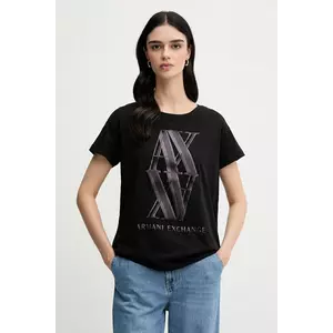Armani Exchange tricou din bumbac imagine