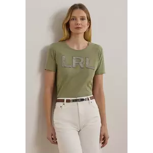 Lauren Ralph Lauren tricou din bumbac imagine