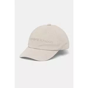 Emporio Armani șapcă de baseball din bumbac imagine