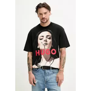 HUGO tricou din bumbac Duwedie imagine