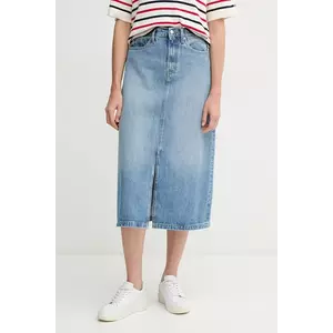 Tommy Hilfiger fustă din denim imagine