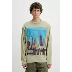 HUGO longsleeve din bumbac imagine