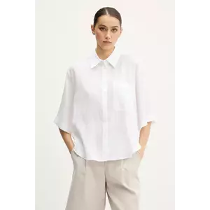 HUGO cămașă de in imagine