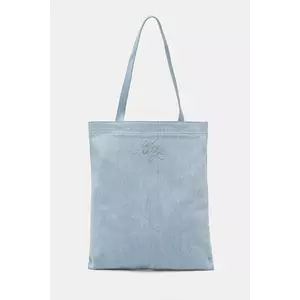 Hugo Blue geantă de bumbac imagine