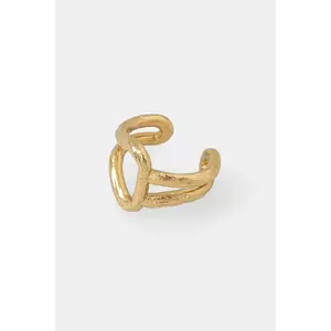 Sessun earcuff placat cu aur imagine