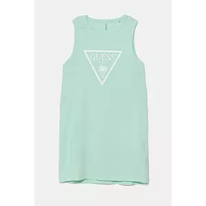 Guess rochie din bumbac pentru copii imagine