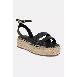 Tommy Hilfiger sandale de piele LEATHER ROPE REAL ESPAD SANDAL imagine
