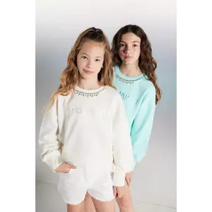 Patrizia Pepe pantaloni scurti din denim pentru copii CA52 imagine