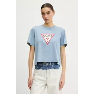 Guess Jeans tricou din bumbac imagine