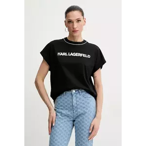 Karl Lagerfeld tricou din bumbac imagine