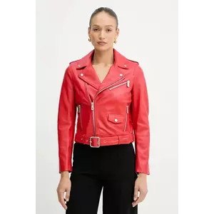 Pinko geaca ramones de piele imagine