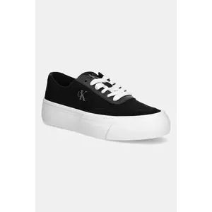 Calvin Klein Jeans teniși VULC FLATFORM LOW CV MIX MG imagine