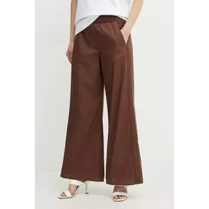 Twinset pantaloni de bumbac imagine