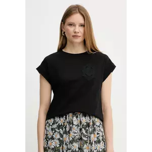 Twinset tricou din bumbac imagine