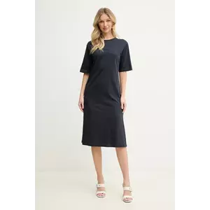 Armani Exchange rochie din bumbac imagine