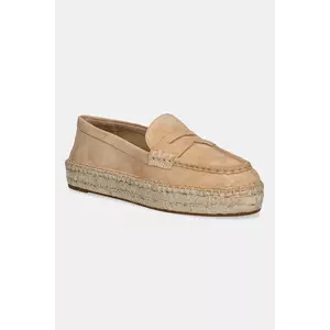 Lauren Ralph Lauren espadrile din piele intoarsa Luize Loafer imagine
