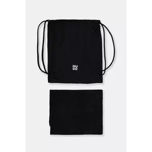 HUGO pantaloni scurți de înot și prosop imagine