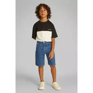 Calvin Klein Jeans pantaloni scurți din denim pentru copii imagine