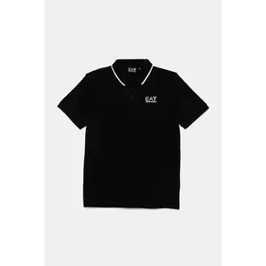 EA7 Emporio Armani tricou polo copii imagine