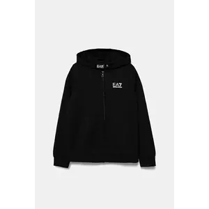 EA7 Emporio Armani hanorac de bumbac pentru copii imagine