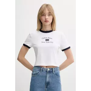 Calvin Klein Jeans tricou din bumbac imagine