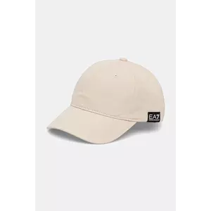 EA7 Emporio Armani șapcă de baseball din bumbac imagine