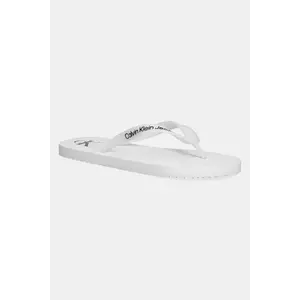 Calvin Klein Jeans șlapi BEACH SANDAL TRANSPARENT TPU imagine