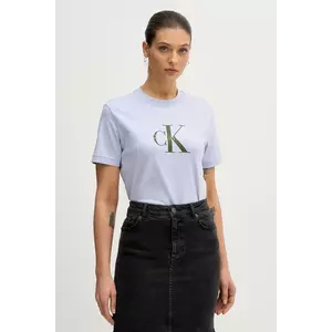 Calvin Klein Jeans tricou din bumbac imagine
