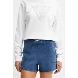 Guess pantaloni scurți din amestec de mătase JEWEL imagine