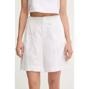 Calvin Klein Jeans pantaloni scurți din amestec de in imagine