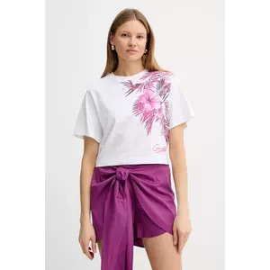 Guess tricou din bumbac imagine