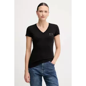 Armani Exchange tricou din bumbac imagine