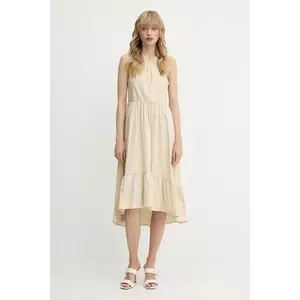 Armani Exchange rochie din bumbac imagine