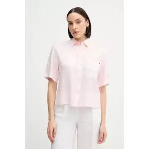 Tommy Hilfiger cămașă de in imagine