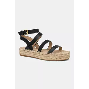 Lauren Ralph Lauren espadrile de piele Polly Gldtr imagine