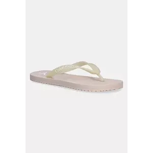 Calvin Klein Jeans papuci BEACH SANDAL TRANSPARENT TPU imagine